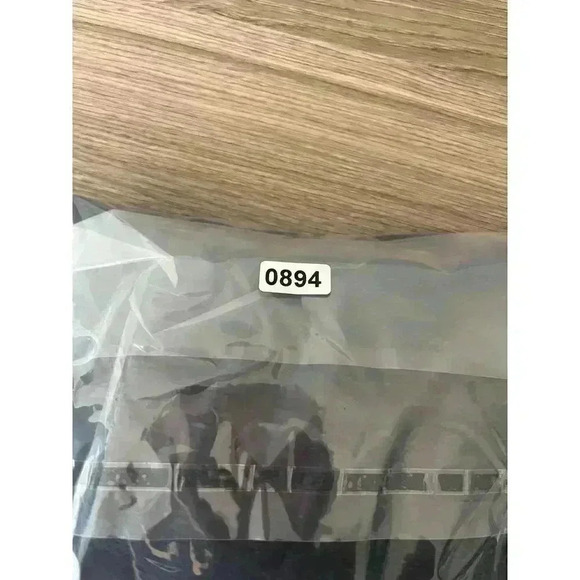 Vtg Nike Y2K 00's Men's L Joggers Blue Textured Swoosh Drawstring Athleisure - Picture 13 of 13